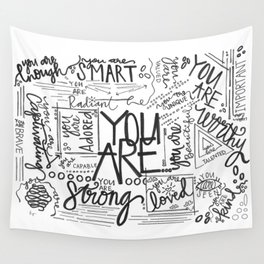 YOU ARE (IV- edition) Wall Tapestry