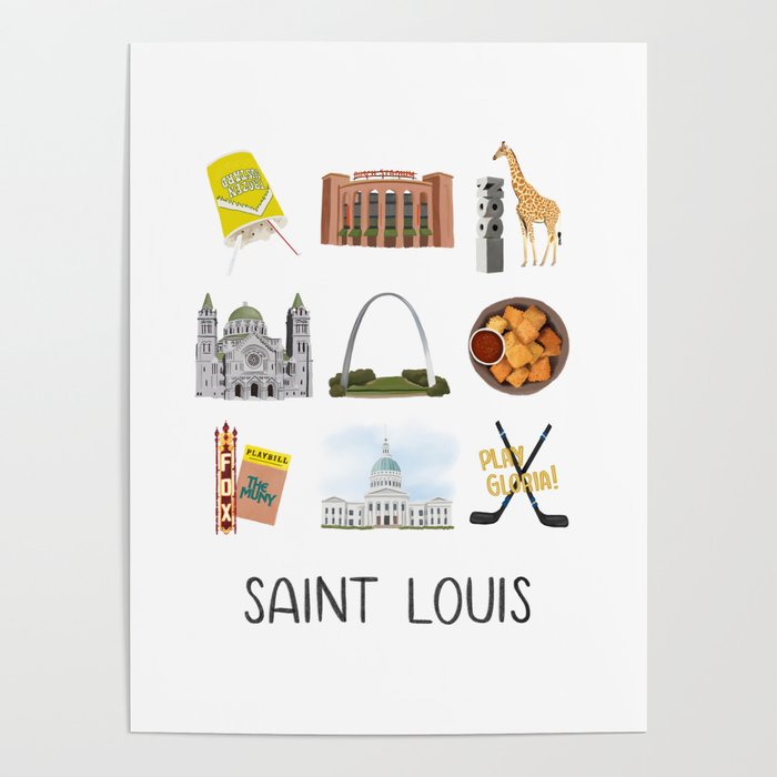 Saint Louis Poster