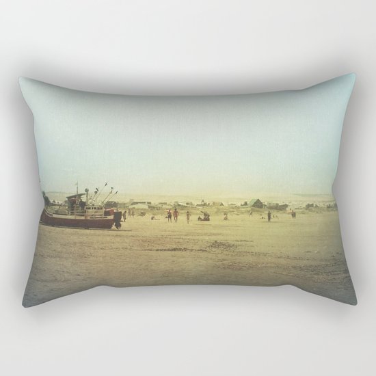 Wild Beach Rectangular Pillow