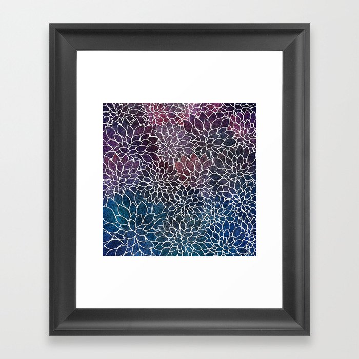 Floral Abstract 21 Framed Art Print