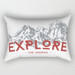 EXPLORE THE UNSEEN Rectangular Pillow