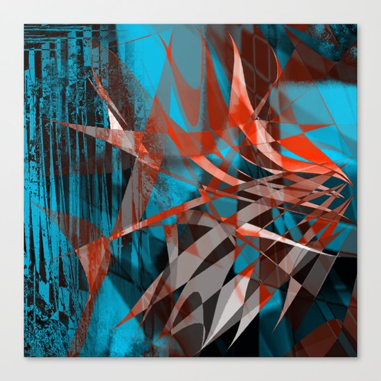 floating menance Canvas Print