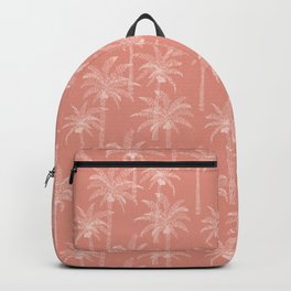 Palm Trees - Peach Backpack