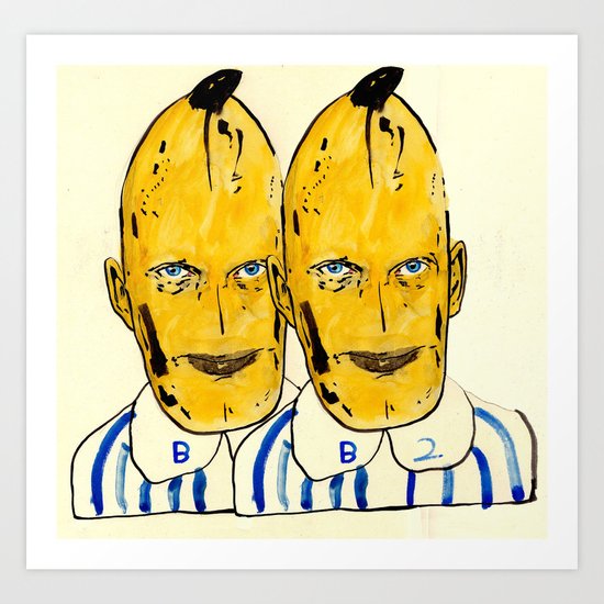 b.a.n.a.n.a.s Art Print