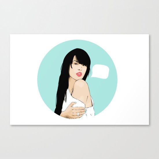 MARIA MENA Canvas Print