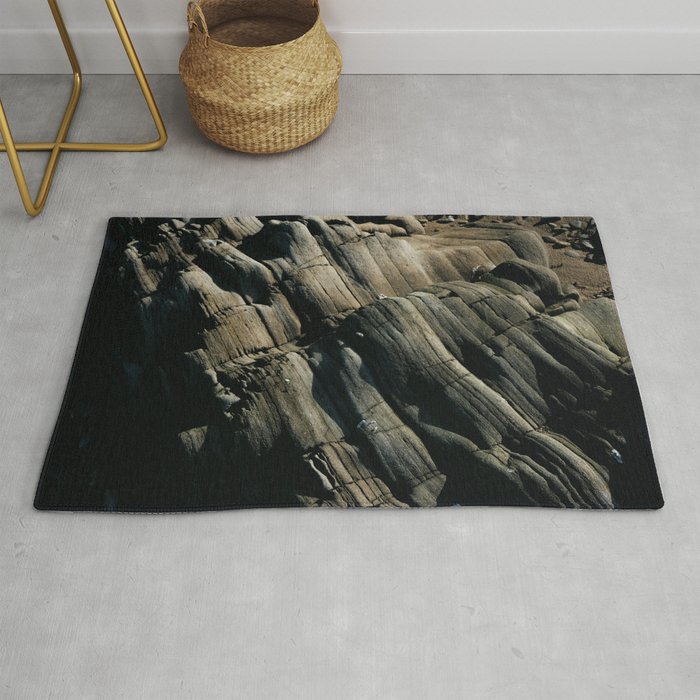 Mountain of the rock Rug