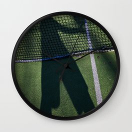Paddle tennis Wall Clock