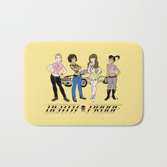 Sat. Morning Death Proof Bath Mat
