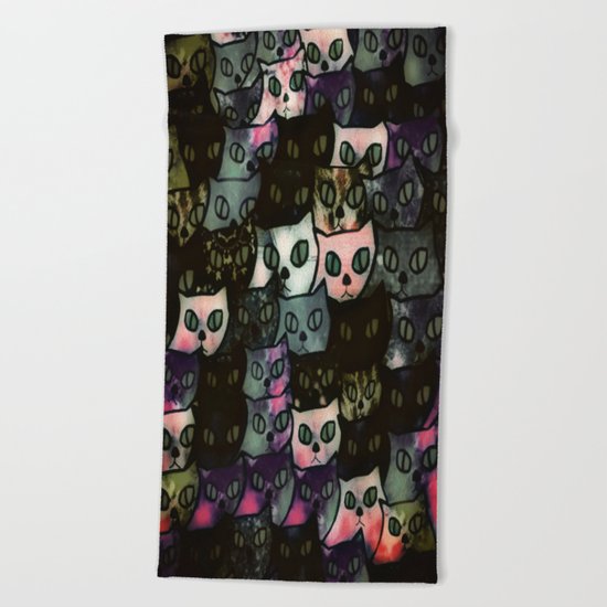 cat-115 Beach Towel