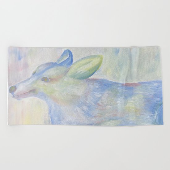 Ghost Dog Beach Towel