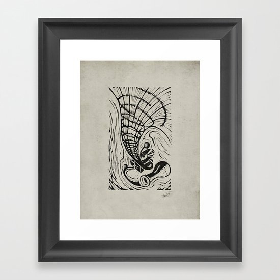 Gramophone Framed Art Print