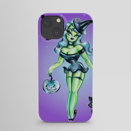 Midnight Spell Witch iPhone Case