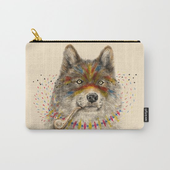 Cherokee Wolf Carry-All Pouch