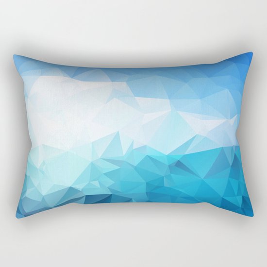 Sky and sea Rectangular Pillow