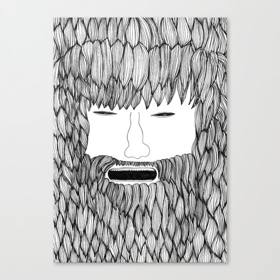 Doodle Canvas Print