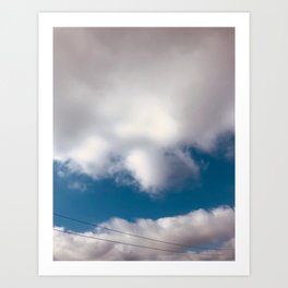 Clouds Art Print