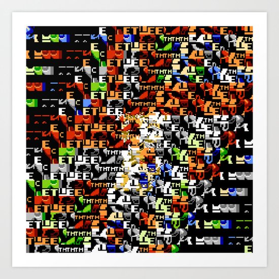 > NES V4 Art Print
