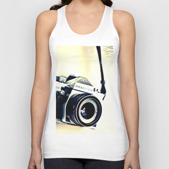 Classic Camera (Hipster) Unisex Tank Top