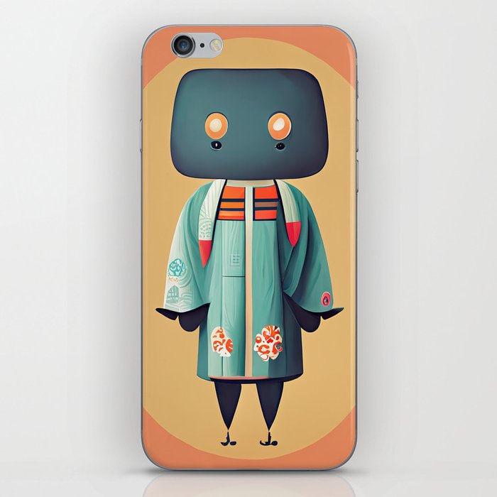 Kimono Bot Returns iPhone Skin