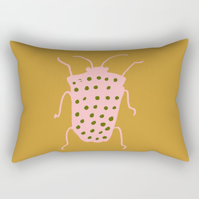 arthropod mustard Rectangular Pillow