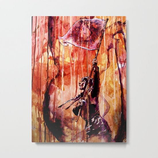 TELSE VAN KAMPEN Metal Print