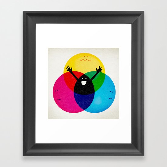 Nobody's child Framed Art Print