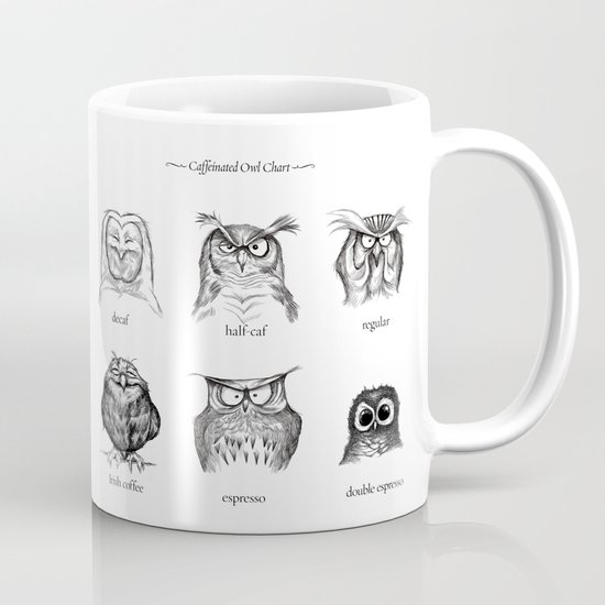 Caffeinated Owls Coffee Mug