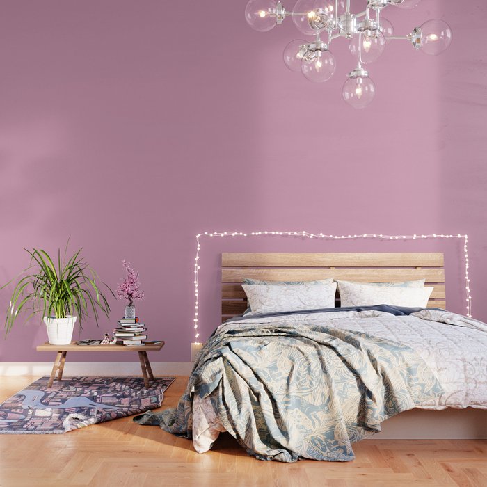 Purple Daphne Wallpaper