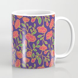 Batik Florals Coffee Mug