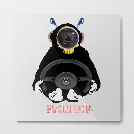 Evolution - (Ride on) Metal Print