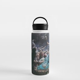 Souls on the Banks of the Acheron painting 1898 Water Bottle