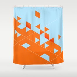Classic modern Livery Shower Curtain
