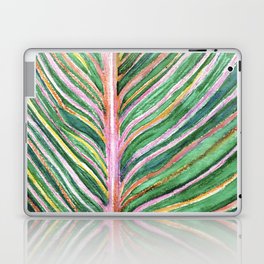 Leaf Watercolor Close-up Laptop & iPad Skin