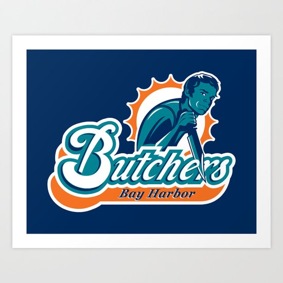 Bay Harbor Butchers Art Print