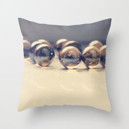 Marbles Throw Pillow