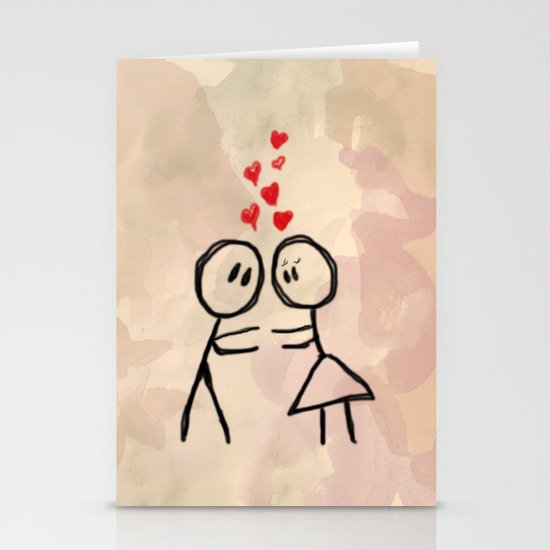 Kiss me ! Stationery Cards