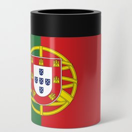 Portugal Flag Print Portuguese Country Pride Patriotic Pattern Can Cooler