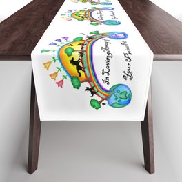  Pet Sympathy Rainbow Bridge  Table Runner