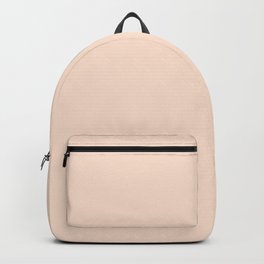 Pale Peach / Apricot Backpack
