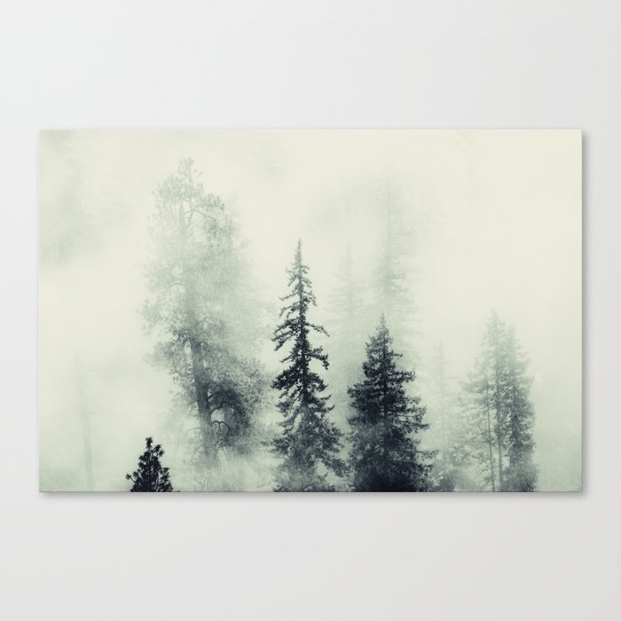 Forest Green - Lost In Wanderlust Canvas Print