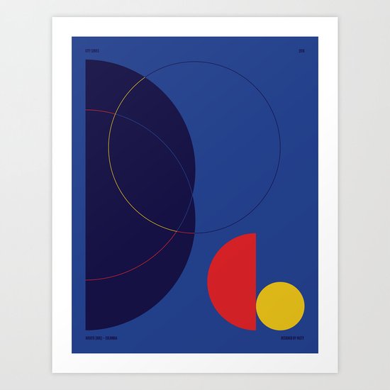 Bogota — City Series Art Print