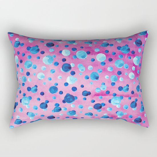 Polka Dot Pattern 06 Rectangular Pillow