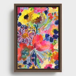 flowers of August N.o 2 Framed Canvas