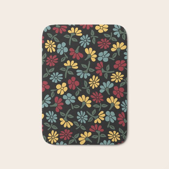 Flowers Bath Mat
