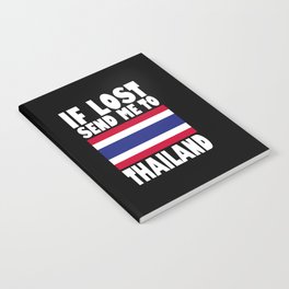 Thailand Flag Saying Notebook