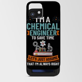 Chemical Engineer Chemistry Engineering Science iPhone Card Case