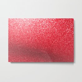 Abstract glitter lights background Metal Print