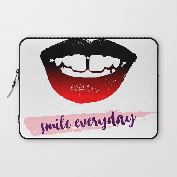smile everyday Laptop Sleeve