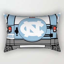 UNC Jeep Rectangular Pillow