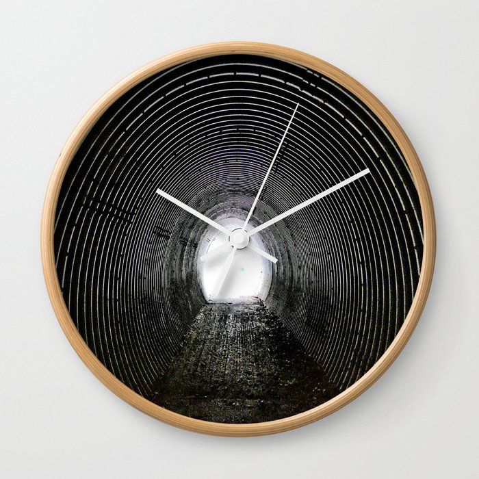 Tunnel to the Other Side in I Art Wall Clock